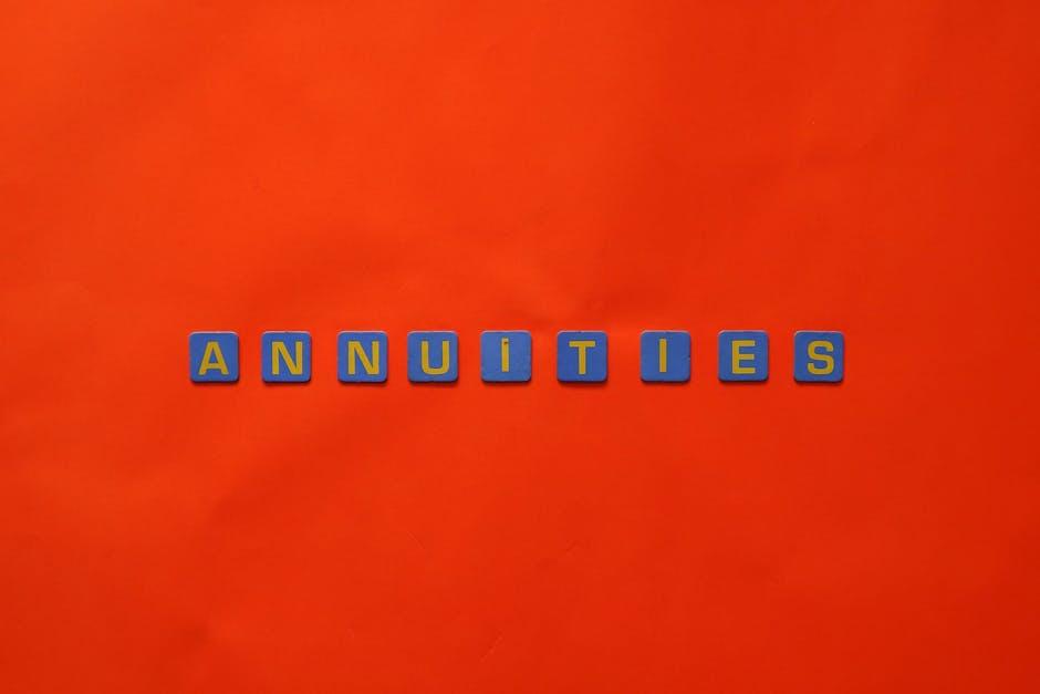 Choosing the Right Type of Annuity to Meet Your Retirement Goals