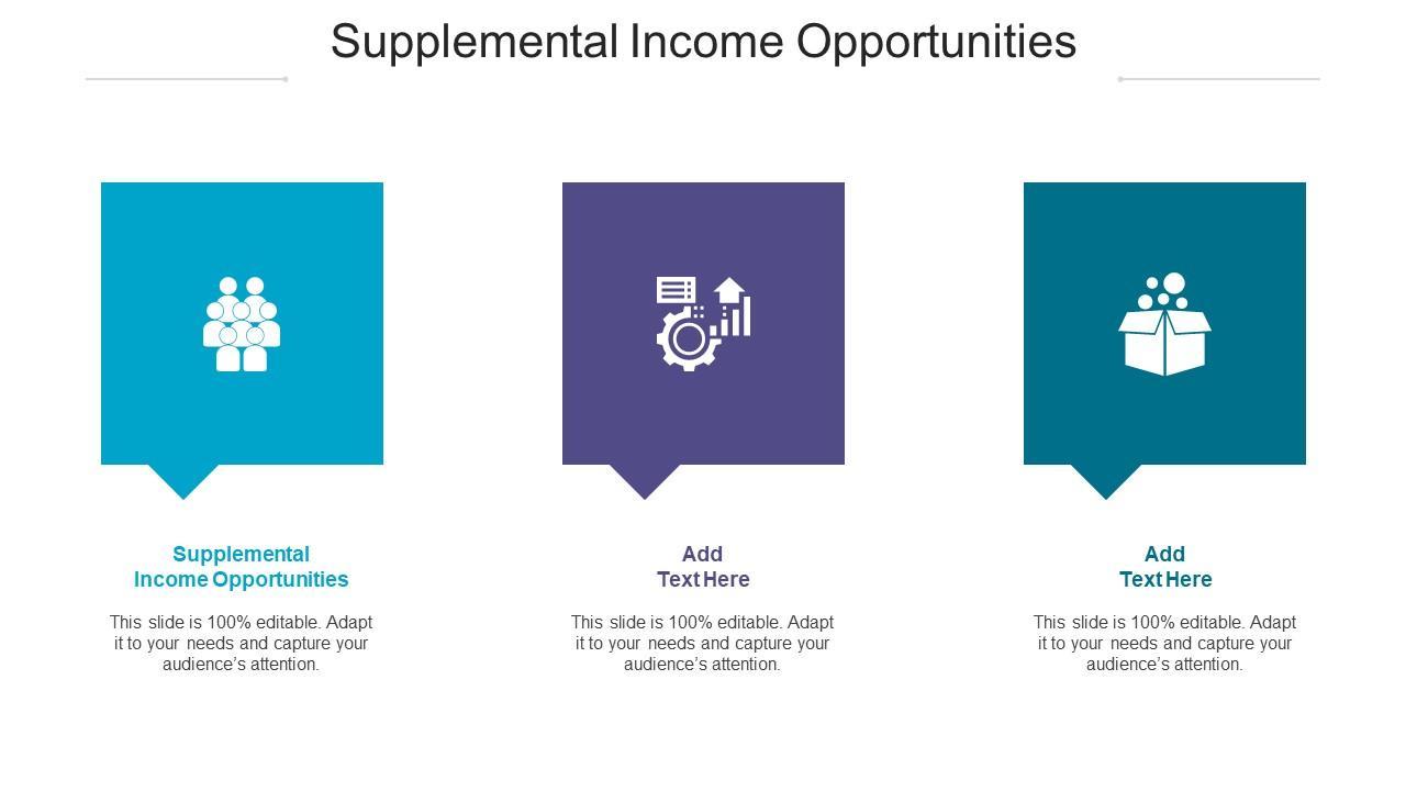 Exploring Supplemental Income Opportunities